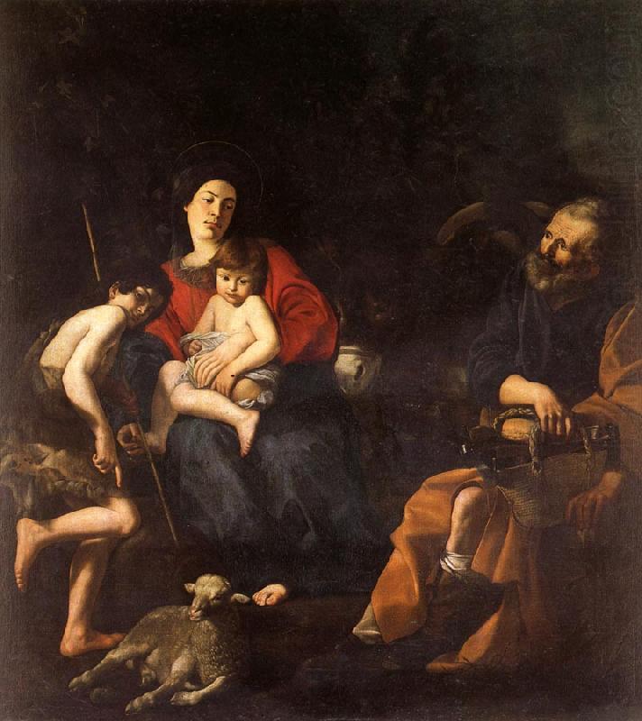 The Rest on the Flight into Egypt, CARACCIOLO, Giovanni Battista